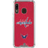 NHL Washington Capitals Distressed Galaxy A30 Clear Case
