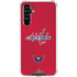 NHL Washington Capitals Distressed Galaxy A54 5G Clear Case