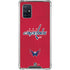 NHL Washington Capitals Distressed Galaxy A71 5G Clear Case