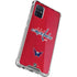 NHL Washington Capitals Distressed Galaxy A71 5G Clear Case