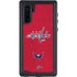 NHL Washington Capitals Distressed Galaxy Note 10 Waterproof Case