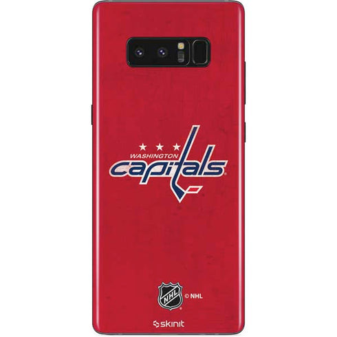 NHL Washington Capitals Distressed Galaxy Note 8 Skin