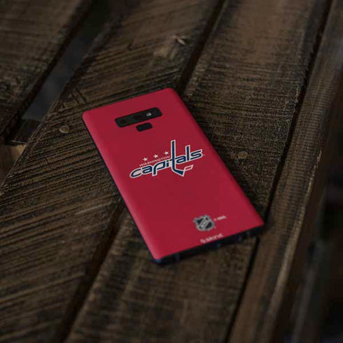 NHL Washington Capitals Distressed Galaxy Note 9 Skin
