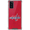 NHL Washington Capitals Distressed Galaxy Note20 5G Clear Case