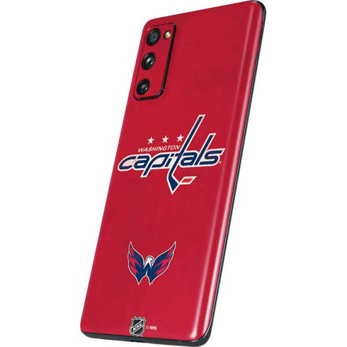 NHL Washington Capitals Distressed Galaxy S20 Fan Edition Skin