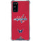 NHL Washington Capitals Distressed Galaxy S20 FE Clear Case