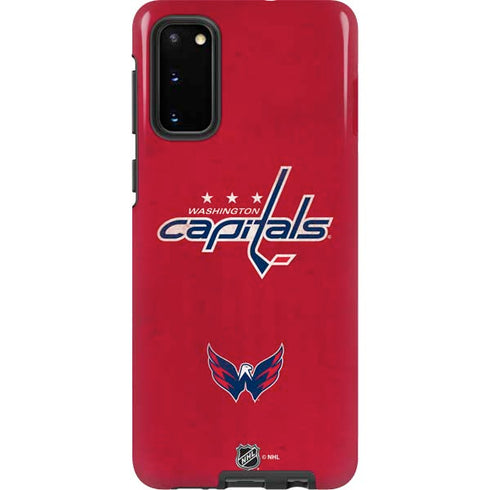 NHL Washington Capitals Distressed Galaxy S20 Pro Case