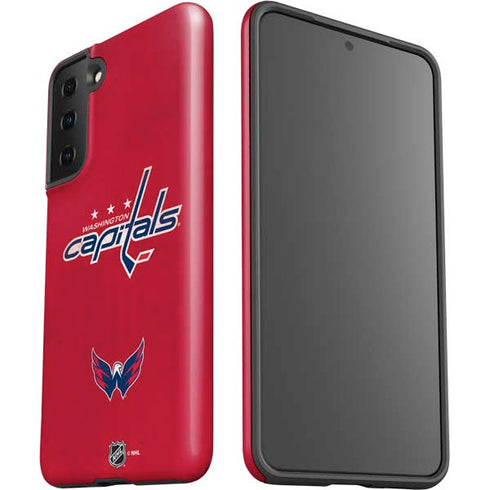 NHL Washington Capitals Distressed Galaxy S21 Plus 5G Pro Case