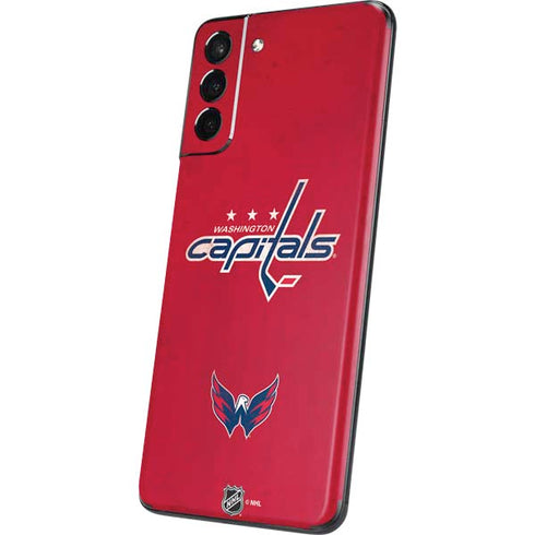 NHL Washington Capitals Distressed Galaxy S21 Plus 5G Skin