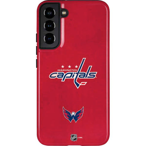 NHL Washington Capitals Distressed Galaxy S22 Plus Pro Case