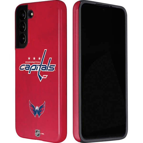 NHL Washington Capitals Distressed Galaxy S22 Plus Pro Case