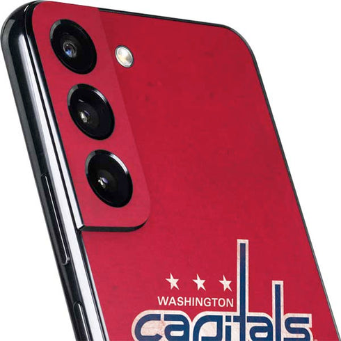 NHL Washington Capitals Distressed Galaxy S22 Plus Skin