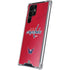 NHL Washington Capitals Distressed Galaxy S22 Ultra Clear Case