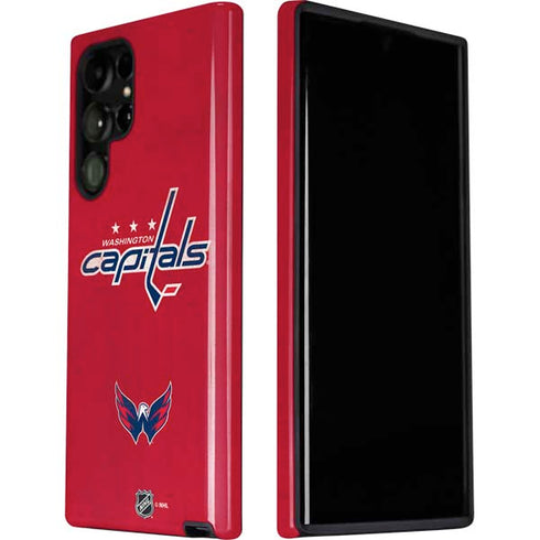 NHL Washington Capitals Distressed Galaxy S22 Ultra Pro Case