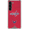 NHL Washington Capitals Distressed Galaxy S23 Clear Case