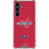 NHL Washington Capitals Distressed Galaxy S23 FE Clear Case