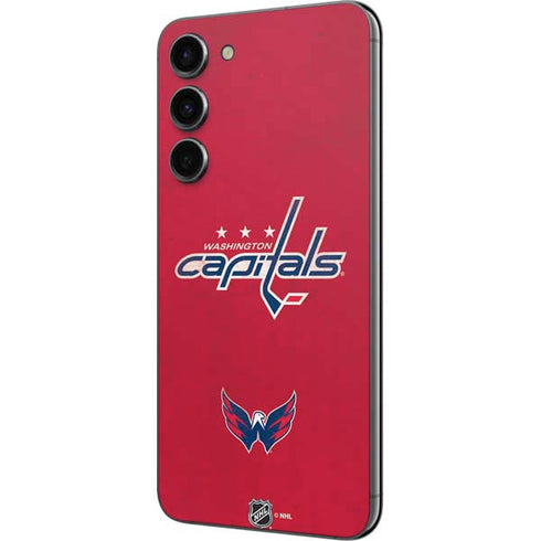 NHL Washington Capitals Distressed Galaxy S23 Plus Skin