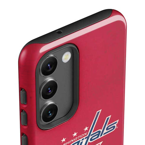 NHL Washington Capitals Distressed Galaxy S23 Pro Case