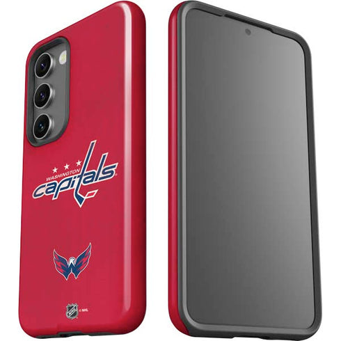 NHL Washington Capitals Distressed Galaxy S23 Pro Case