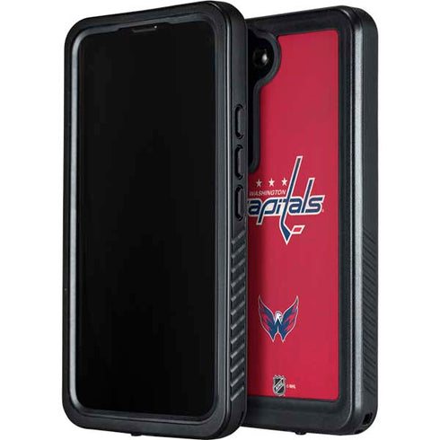NHL Washington Capitals Distressed Galaxy S23 Waterproof Case