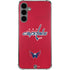 NHL Washington Capitals Distressed Galaxy S24 Plus Clear Case