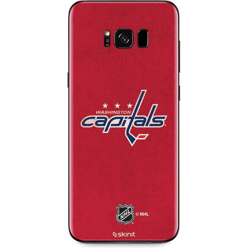 NHL Washington Capitals Distressed Galaxy S8 Skin