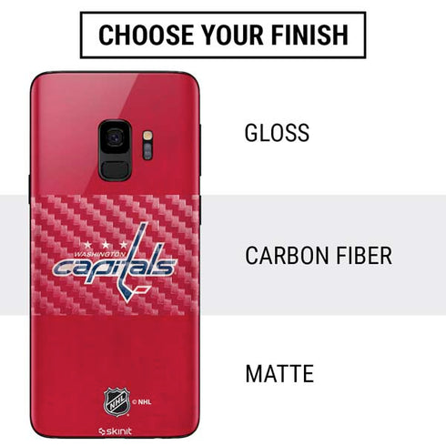 NHL Washington Capitals Distressed Galaxy S9 Skin