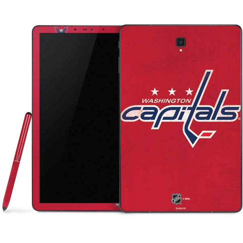 NHL Washington Capitals Distressed Samsung Galaxy Tab Skin