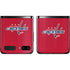NHL Washington Capitals Distressed Galaxy Z Flip Skin