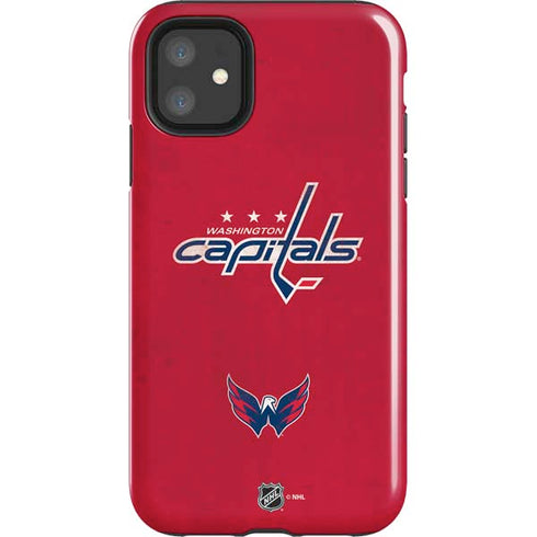 NHL Washington Capitals Distressed iPhone 11 Impact Case