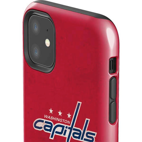 NHL Washington Capitals Distressed iPhone 11 Impact Case