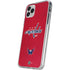 NHL Washington Capitals Distressed iPhone 11 Pro Clear Case