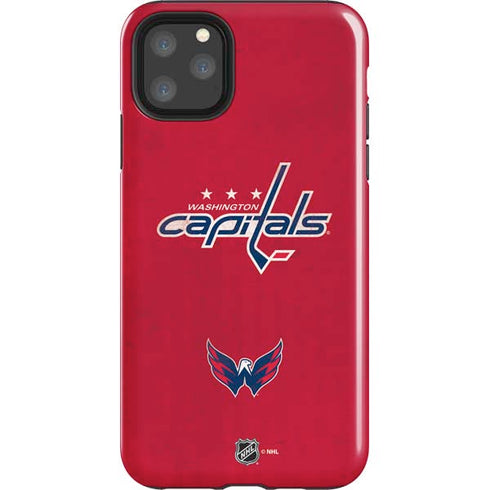 NHL Washington Capitals Distressed iPhone 11 Pro Max Impact Case