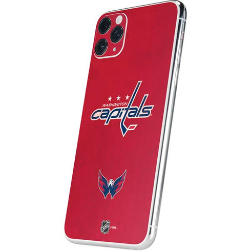 NHL Washington Capitals Distressed iPhone 11 Pro Max Skin