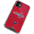 NHL Washington Capitals Distressed iPhone 12 Clear Case