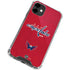 NHL Washington Capitals Distressed iPhone 12 Mini Clear Case