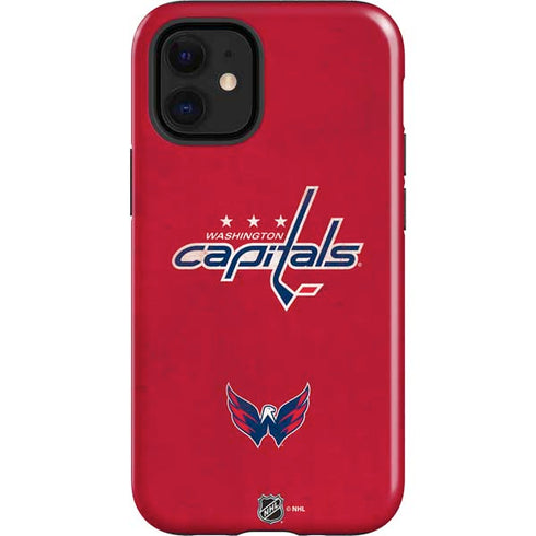 NHL Washington Capitals Distressed iPhone 12 Mini Impact Case
