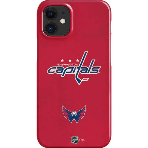 NHL Washington Capitals Distressed iPhone 12 Mini Lite Case