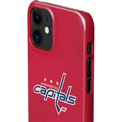 NHL Washington Capitals Distressed iPhone 12 Mini Lite Case