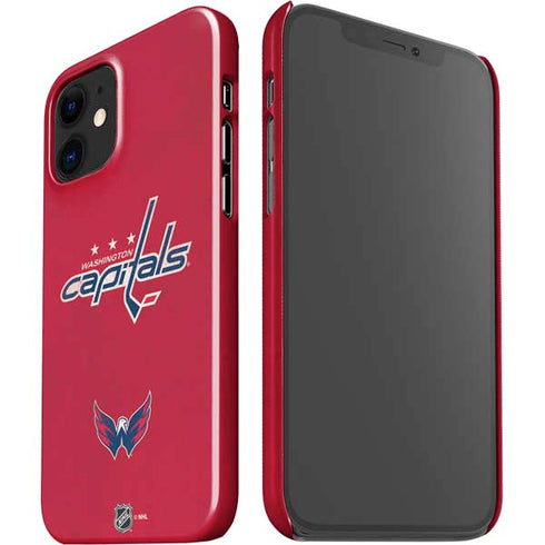 NHL Washington Capitals Distressed iPhone 12 Mini Lite Case