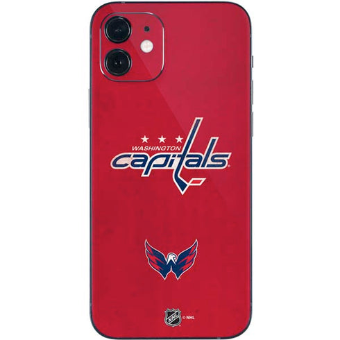 NHL Washington Capitals Distressed iPhone 12 Mini Skin