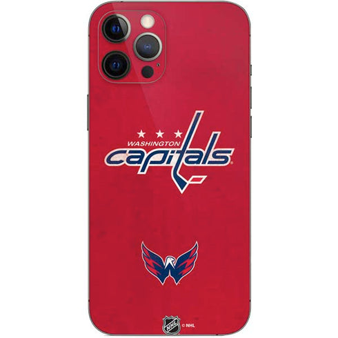 NHL Washington Capitals Distressed iPhone 12 Pro Max Skin