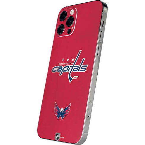 NHL Washington Capitals Distressed iPhone 12 Pro Max Skin