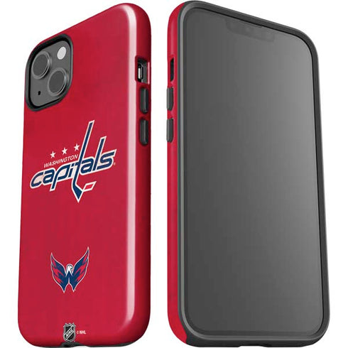 NHL Washington Capitals Distressed iPhone 13 Impact Case