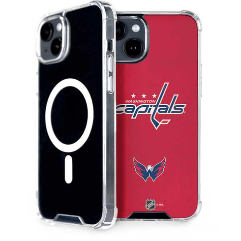 NHL Washington Capitals Distressed iPhone 13 MagSafe Case