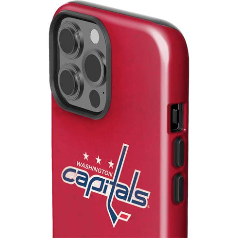 NHL Washington Capitals Distressed iPhone 13 Pro Max Impact Case