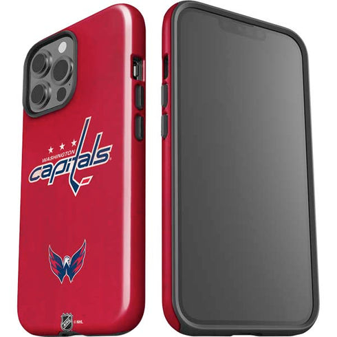 NHL Washington Capitals Distressed iPhone 13 Pro Max Impact Case