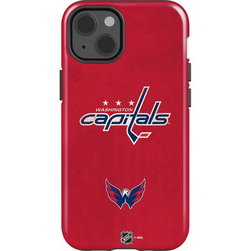 NHL Washington Capitals Distressed iPhone 14 Impact Case