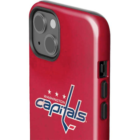 NHL Washington Capitals Distressed iPhone 15 Impact Case