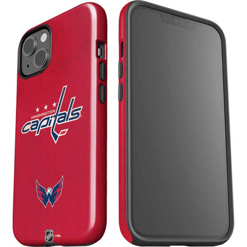 NHL Washington Capitals Distressed iPhone 14 Impact Case